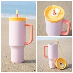 NWT Owala Stainless Steel Travel Tumbler - Candy Store, Pink